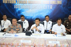 Ungkap Sindikat Internasional, Polri Ungkap Tiga Situs Judi Online Berhasil Sita Aset Rp 61 M