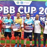 Serikat Pekerja Pertamina Balongan Sabet Juara I Turnamen Bola Voly