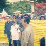 LSM dan Jurnalis OKU Gelar Aksi Demo di Mapolres OKU, Ada Apa ?