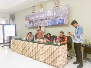 Dukung Pembangunan di Wilayah, Babinsa Bekasi Jaya Hadiri Giat Pra Musrenbang