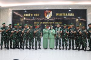 Makorem 051/Wkt Gelar Penyambutan Calon Danrem Baru