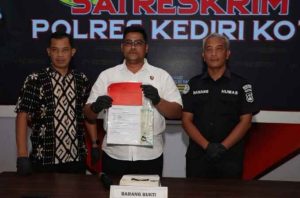 Polres Kediri Kota Berhasil Ungkap Kasus Curanmor di Pinggir Jalan