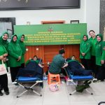 Korem 052/Wkr, Gelar Donor Darah, Dalam Rangka HUT Ke-79 Persit Kartika Chandra Kirana Tahun 2025