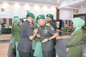 Danrem 052/Wkr, Hadiri Acara Serah Terima Jabatan Komandan Korem 051/Wijayakarta