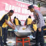 Buka Dapur Umum, 3.000 Paket Nasi Dibagikan Polres Brebes Bantu Warga Terdampak Banjir