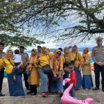 Sat Pam Obvit Polres Toba Patroli di Obyek Wisata Selama Libur Panjang