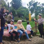 Cegah Kejahatan Selama Masa Liburan, Polres Kediri Laksanakan Patroli Tempat Wisata