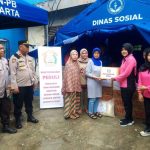 Peduli Kemanusiaan Bhayangkari Polsek Sawah Besar Gelar Bhakti Sosial Untuk Korban Kebakaran