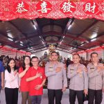 Kapolres Metro Jakarta Barat Tinjau Pengamanan Vihara Dharma Bakti Jelang Imlek