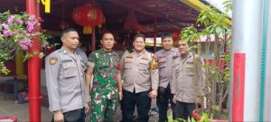 Pengamanan Perayaan lmlek Di Vihara Che San Kung Rutan Salemba