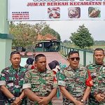 Wawasan Kebangsaan dalam Jumat Berkah di Koramil 1607/Sliyeg
