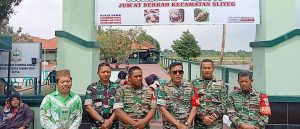 Wawasan Kebangsaan dalam Jumat Berkah di Koramil 1607/Sliyeg