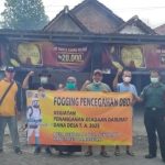 Putus Rantai Penyebaran DBD, Rollando Shen Jonna Kades Sukodadi Lakukan Fogging Menyeluruh