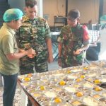 Dapur Khusus Bersih Pasiter Kodim 0505/JT Mengecek Distribusi MBG