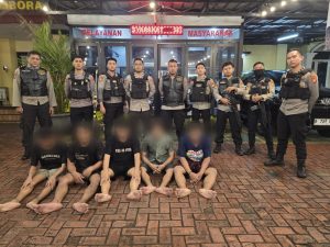Tim Patroli Presisi Polres Metro Jakarta Barat Cegah Tawuran, Lima Remaja Diamankan