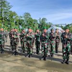 Tingkatkan Kedisiplinan Prajurit, Kodim 1710/Mimika Gelar Latihan PBB