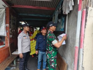 Babinsa Koramil 02/Sawah Besar Bersama Tiga Pilar Laksanakan Sosialisasi dan Himbauan Kewaspadaan Kebakaran