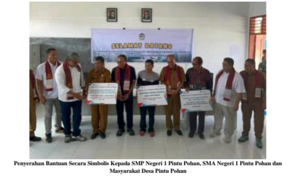 PT INALUM Berikan Bantuan Perbaikan Ruang Sekolah dan Mobiler Kepada SMP – SMA Disekitar Perusahaan