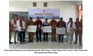 PT INALUM Berikan Bantuan Perbaikan Ruang Sekolah dan Mobiler Kepada SMP – SMA Disekitar Perusahaan