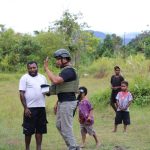 Pererat Hubungan dengan Warga, Satgas Ops Damai Cartenz Beri Imbauan Kamtibmas di Yalimo