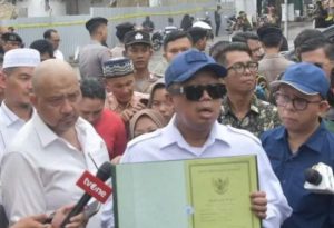 Menteri ATR/BPN Nusron Wahid: MA Belum Ada Memerintahkan Pembatalan Lima Sertifikat Milik Warga, Tetap Sah !