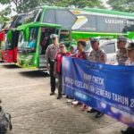 Pastikan Kelayakan Operasional Kendaraan Umum, Polres Blitar Kota Gelar Ramp Check