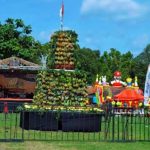 Ribuan Warga Ikuti Acara Jambore Makan Tumpeng Durian Gratis, Sambut Panen Raya