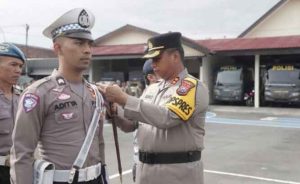 Tekan Angka Kecelakaan Lalu Lintas, Polres Kediri Gelar Apel Pasukan Operasi Keselamatan Semeru 2025