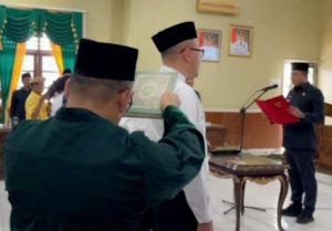 Penjabat Bupati OKU Resmi Lantik 57 Orang Pejabat Fungsional
