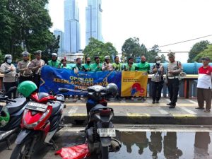 Satlantas Jakarta Pusat Gelar Operasi Keselamatan 2025, Sasar Ojek Online dan Pangkalan