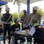 Operasi Keselamatan Semeru 2025, Polres Kediri laksanakan Tes Urin di Terminal Pare