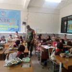 5.970 Porsi di Distribusikan Ke 22 Sekolah Oleh Dapur Khusus Bersama Koramil Pasar Rebo