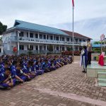 Polsek Laguboti Sosialisasi Penerimaan Anggota Polri Tahun 2025 di SMAN 1 Laguboti