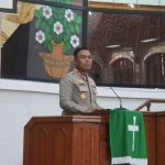 Wakapolres Metro Jakarta Utara Gelar “Minggu Kasih” di Gereja HKBP Kebon Bawang, Sampaikan Pesan Kamtibmas