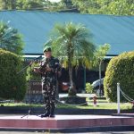 Dandim Pimpin Upacara Bendera Tujuh Belasan Yang Digelar Kodim 1710/Mimika
