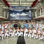 KN. Tanjung Datu-301 Terima Kunjungan Siswa SMK 4 Cilegon