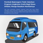 Pemkab Bojonegoro Telah Realisasikan Program Angkutan Gratis Bagi Siswa Difabel, Warga Rasakan Manfaatnya
