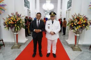 Anis Baswedan Sebut Pelantikan Mas Dhito dan Pramono Anung Menjadi Momen Bersejarah