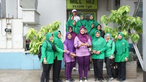 Kunjungan Kerja Persit Kartika Chandra Kirana Cab. XVI Kodim 0502/JU di PT Bogasari Flour Mills