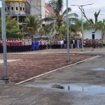 Ciptakan Situasi Tetap Kondusif, Kodim 1710/Mimika BKO Polres Laksanakan Apel Pasukan Jelang Putusan Sengketa Pilkada