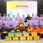 Pengurus IKKT Cabang 10 Puspen TNI Mengikuti Kegiatan Bakti Sosial Dharma Pertiwi Secara Daring
