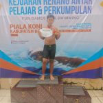 Berhasil Meraih Juara 1 Lomba Renang, Putra Serka Nursalim Babinsa Koramil Cakung