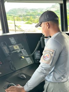 KN Tanjung Datu-301 Respons Cepat Evakuasi Kapal Tugboat TB Magnolia di Perairan Salira