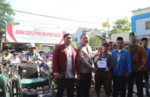 Baksos Polri Polres Tulungagung Bersama Aliansi Mahasiswa Dalam Menyambut Bulan Suci Ramadan 1446 H