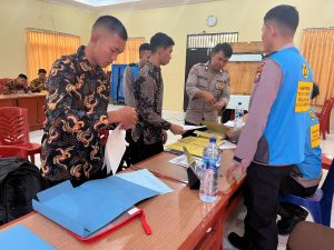 Polres Toba Laksanakan Verifikasi Penerimaan Rekrutmen Terpadu Anggota Polri TA 2025