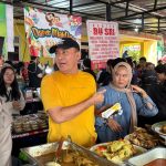 Polwan Polres Metro Jakarta Pusat Gelar Patroli Ramadan di Bazar Takjil Benhil