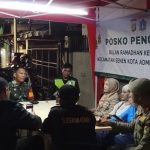 Babinsa Koramil 03/Senen Bersama Tiga Pilar Laksanakan Jaga Posko Pengamanan Bulan Ramadhan