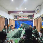 Jaga Kekompakan Di Seluruh Jajaran, Dandim 1710/Mimika Pimpin Briefing Perwira