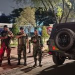 Ciptakan Kondusifitas di Bulan Ramadhan Babinsa Koramil 02/SB Laksanakan Patroli Keamanan Menggunakan Mobil Maung
