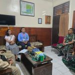 Kodim 1710/Mimika Menerima Audiensi Pegawai BGN SPPI dan Yayasan Sehati Sebangsa Indonesia